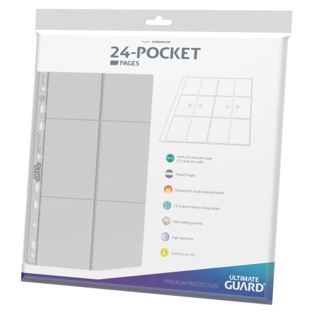 Ultimate Guard 24-Pocket QuadRow Pages Side-Loading (10)