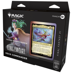 Magic the Gathering Final Fantasy présentoir decks Commander (4) *FRANCAIS*