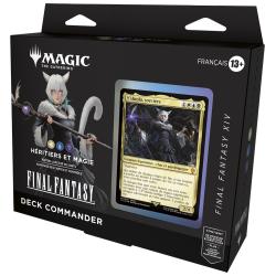 Magic the Gathering Final Fantasy présentoir decks Commander (4) *FRANCAIS*